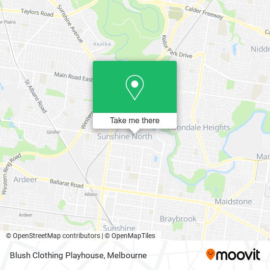 Blush Clothing Playhouse map