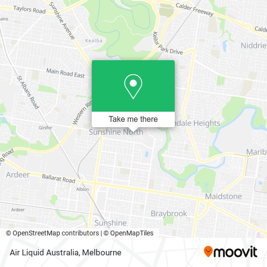 Air Liquid Australia map
