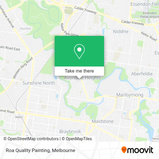 Roa Quality Painting map