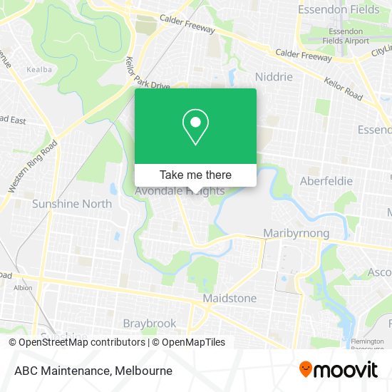 ABC Maintenance map