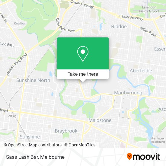 Sass Lash Bar map