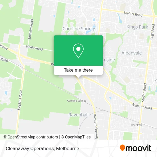 Mapa Cleanaway Operations