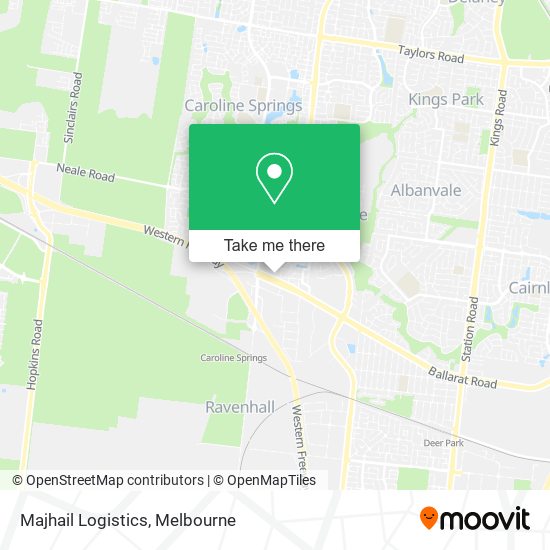 Majhail Logistics map