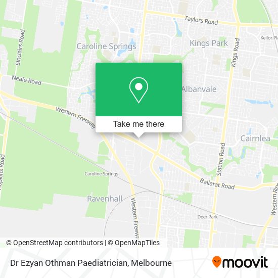 Dr Ezyan Othman Paediatrician map