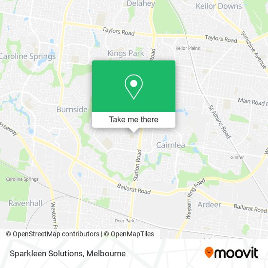 Sparkleen Solutions map