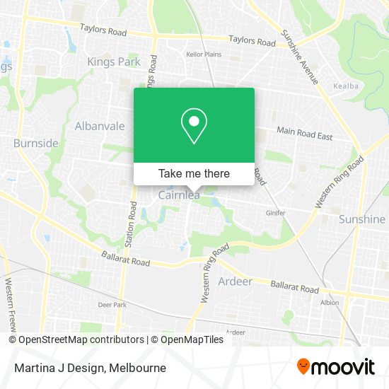 Martina J Design map