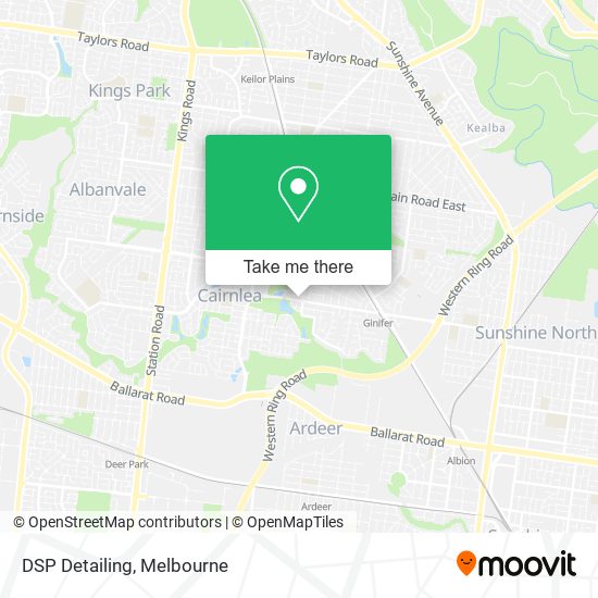 DSP Detailing map