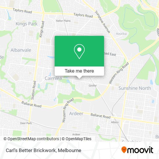 Carl's Better Brickwork map