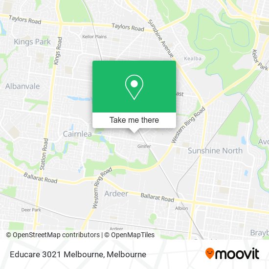 Educare 3021 Melbourne map