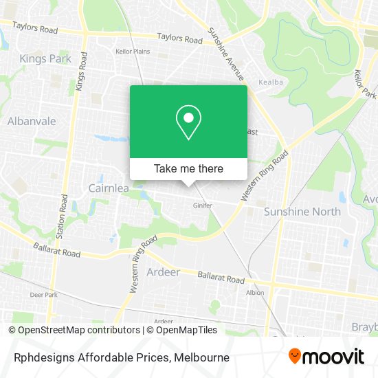 Rphdesigns Affordable Prices map