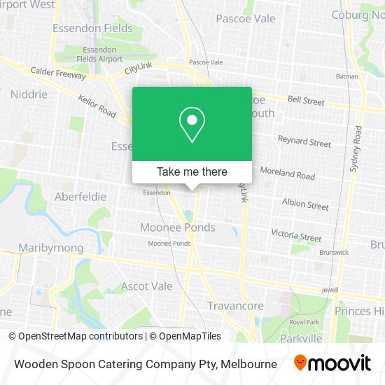 Wooden Spoon Catering Company Pty map