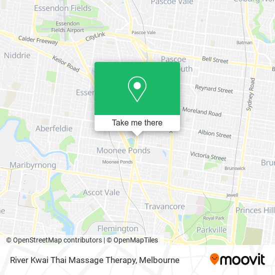 River Kwai Thai Massage Therapy map