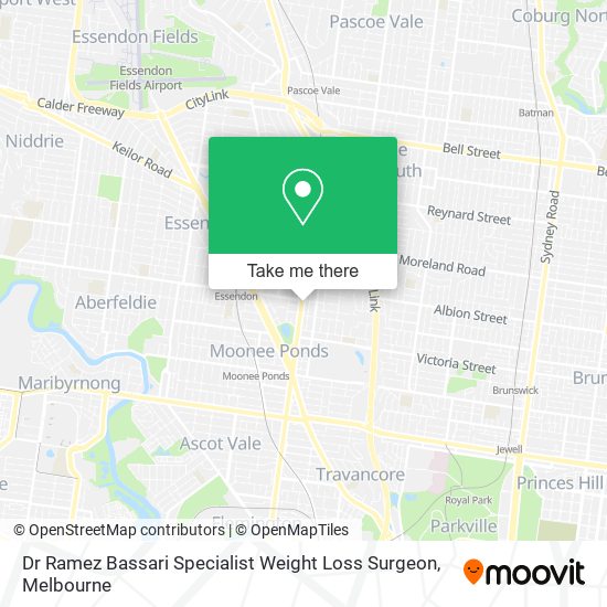 Dr Ramez Bassari Specialist Weight Loss Surgeon map