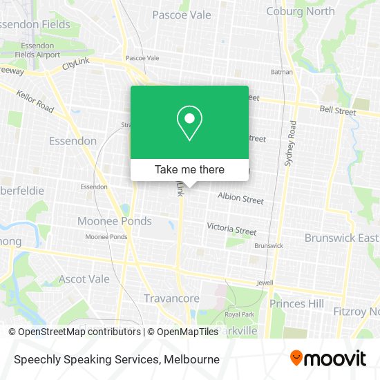 Mapa Speechly Speaking Services