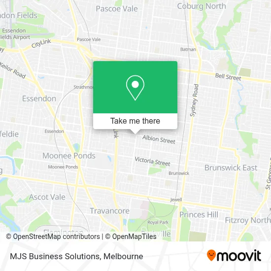 Mapa MJS Business Solutions