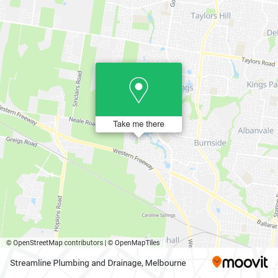 Streamline Plumbing and Drainage map