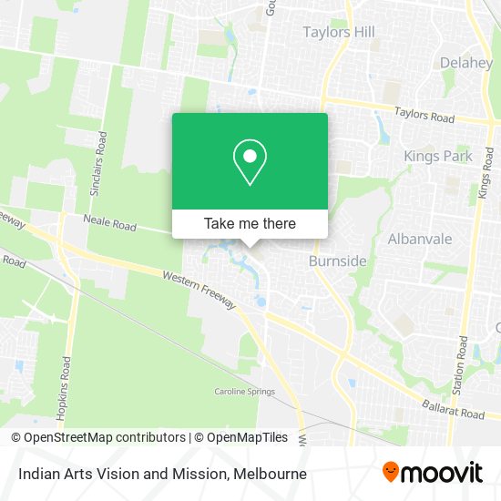 Indian Arts Vision and Mission map