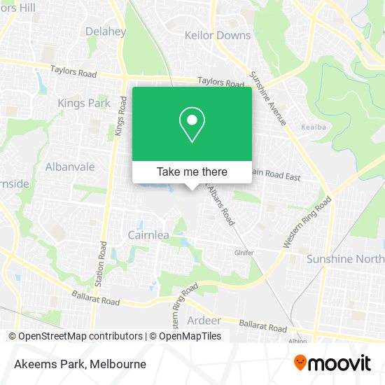 Akeems Park map