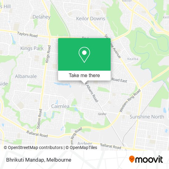 Bhrikuti Mandap map