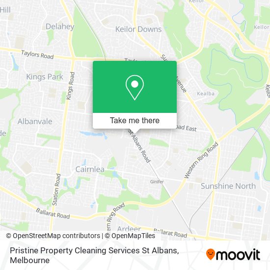 Pristine Property Cleaning Services St Albans map