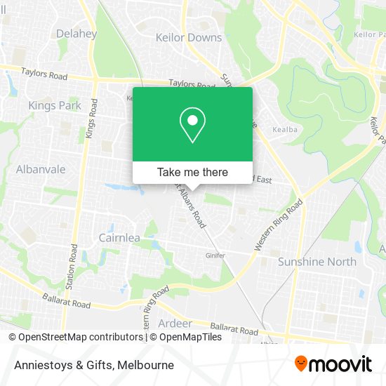 Anniestoys & Gifts map