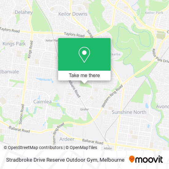 Stradbroke Drive Reserve Outdoor Gym map