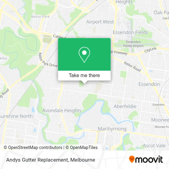 Mapa Andys Gutter Replacement