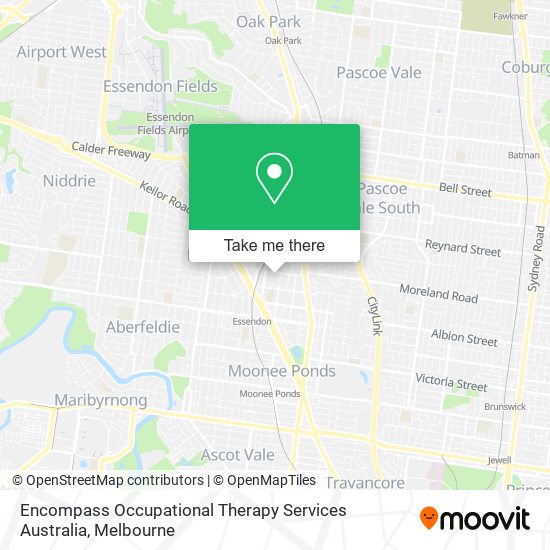 Encompass Occupational Therapy Services Australia map