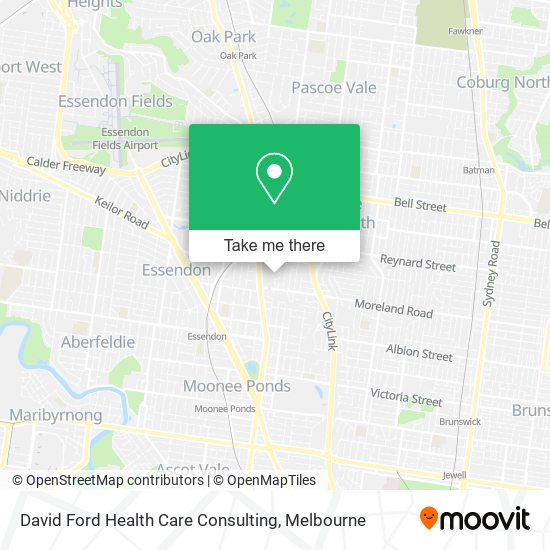 David Ford Health Care Consulting map