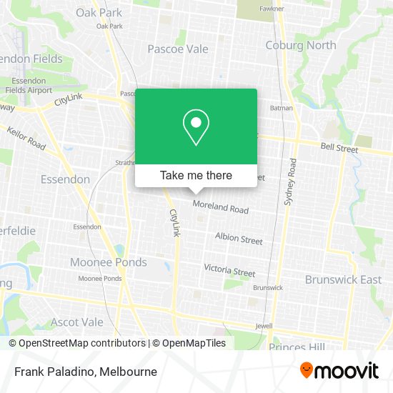 Frank Paladino map