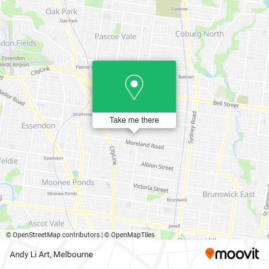 Andy Li Art map