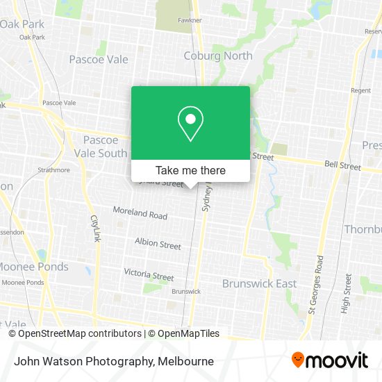 John Watson Photography map