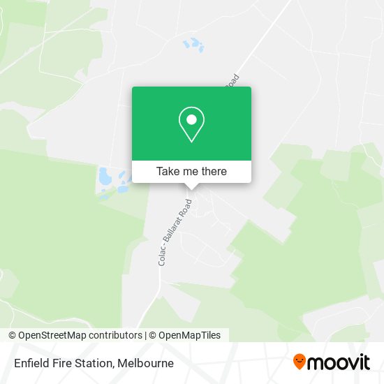 Enfield Fire Station map