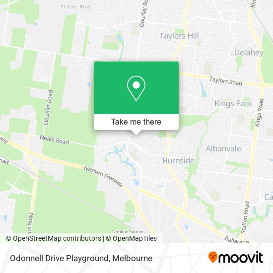 Odonnell Drive Playground map