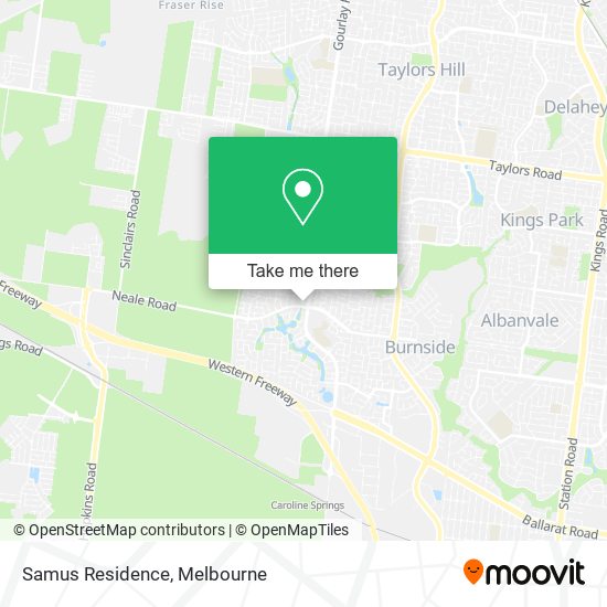 Samus Residence map