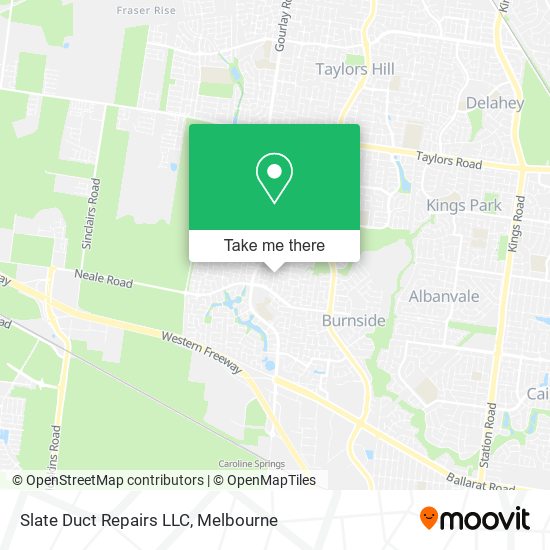 Slate Duct Repairs LLC map