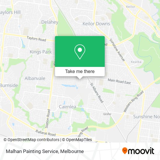 Malhan Painting Service map