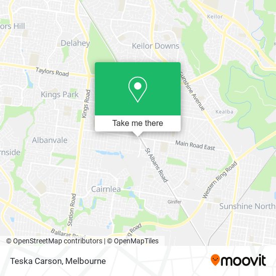 Teska Carson map