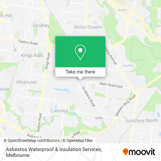 Asbestos Waterproof & Insulation Services map