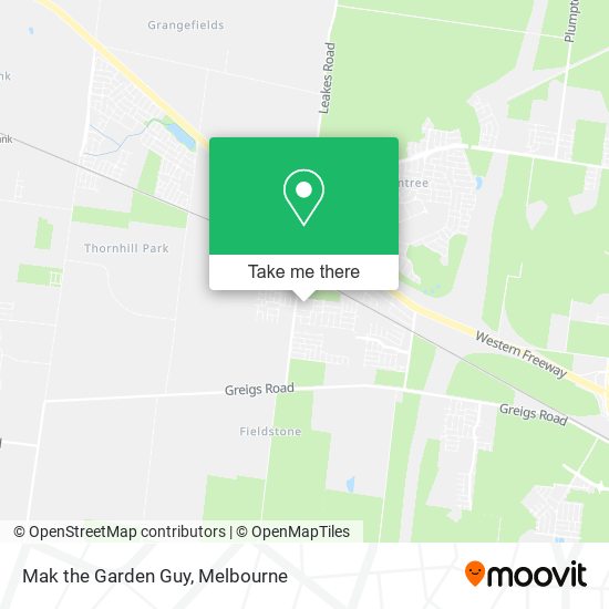Mak the Garden Guy map