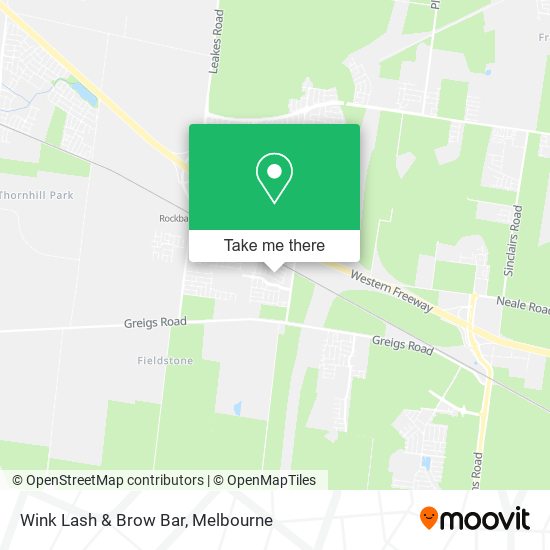 Wink Lash & Brow Bar map
