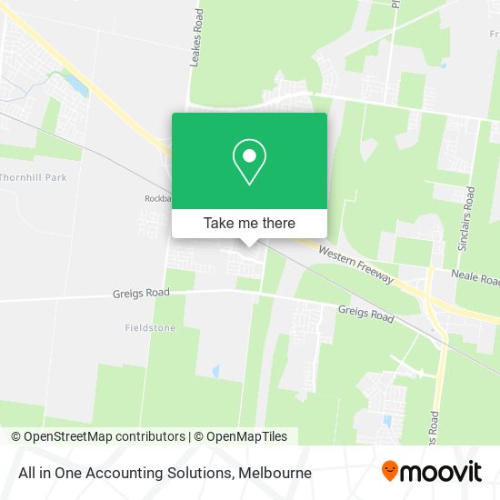 All in One Accounting Solutions map