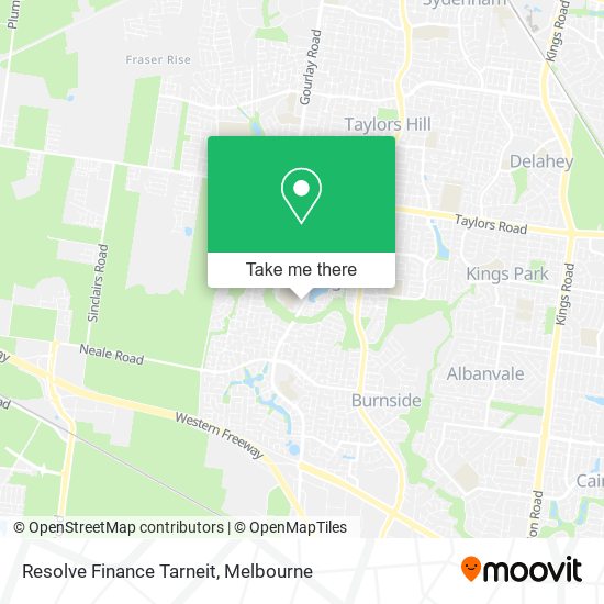 Resolve Finance Tarneit map