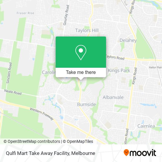 Qulfi Mart Take Away Facility map