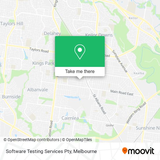 Software Testing Services Pty map