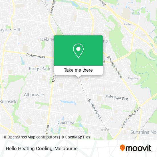 Hello Heating Cooling map