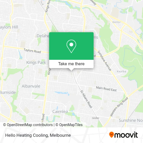 Mapa Hello Heating Cooling