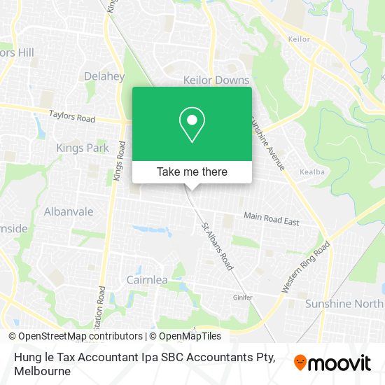 Hung le Tax Accountant Ipa SBC Accountants Pty map