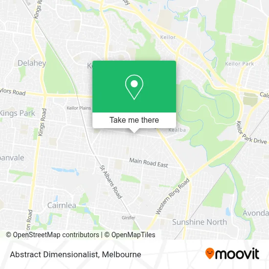 Mapa Abstract Dimensionalist