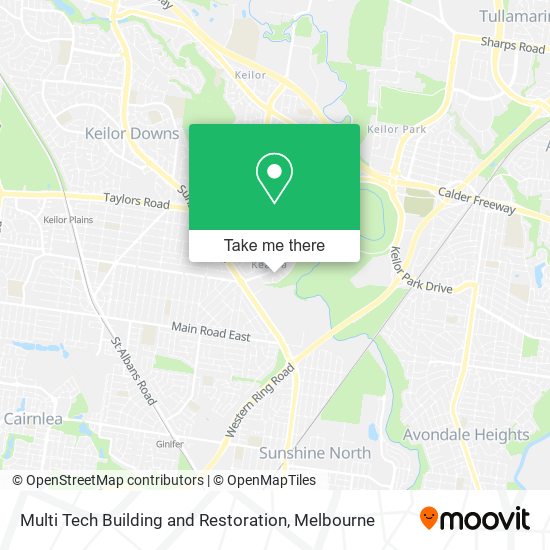 Multi Tech Building and Restoration map